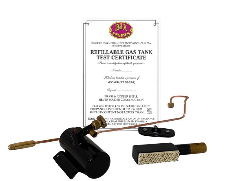Bix 021 Gas conversion set to fit Mamod Fire Engine.